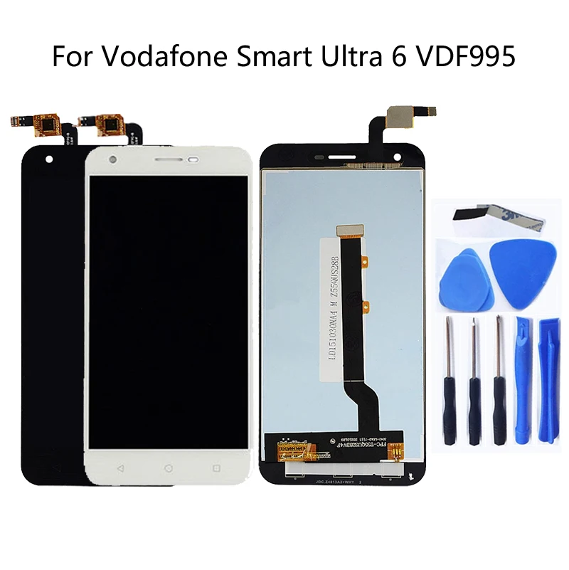 Для Vodafone Смарт ультра 6 VDF995 VF995 VF 995N VF995N полный ЖК дисплей Дисплей с Сенсорный