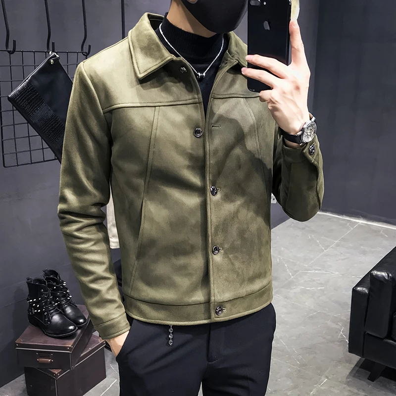 2019 Мужская куртка трендовая Весенняя и Летняя мода горячая одноцветная