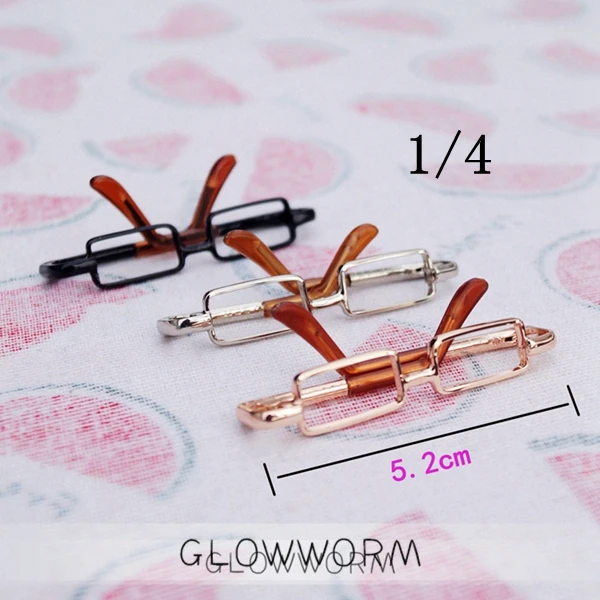 BJD 3 Colors Glasses Bookman Prop For 1/4 17&quot 44cm MSD DD DOD DK DZ Doll Use Free Shippiing HEDUOEP | Игрушки и хобби
