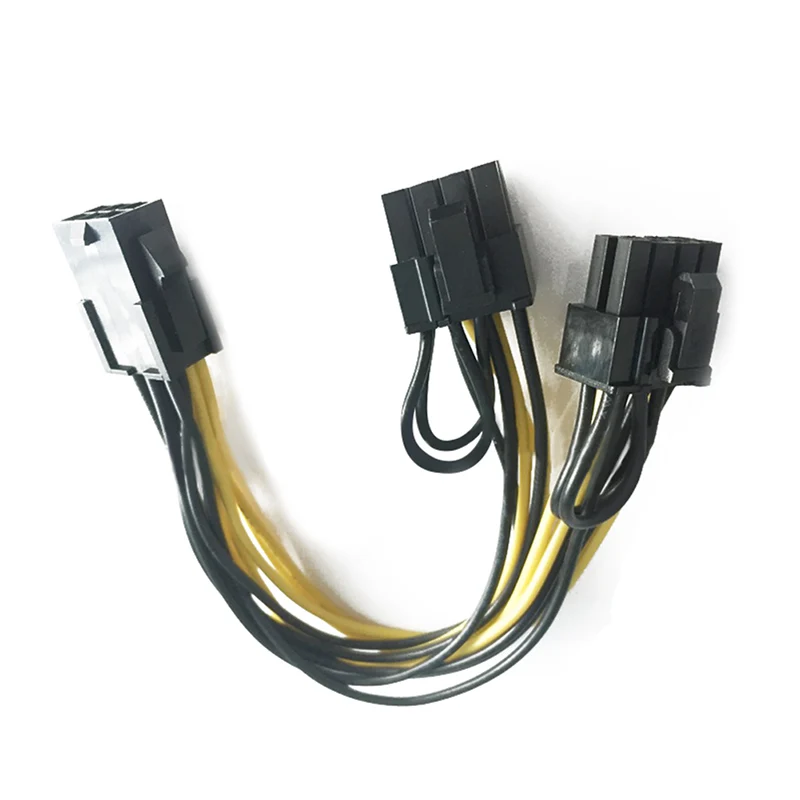 ЦП 6 контактная видеокарта PCI Express разветвитель питания кабель контактный