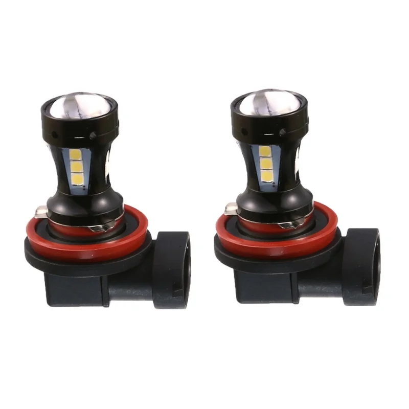 2X Car LED H8 H9 H11 3030 18LED 18W Bulb Fog Light Lamp White 6000K | Автомобили и мотоциклы