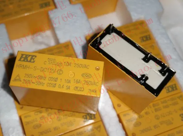 

Реле HRMH-S-DC12V 14F-1C-5P-12V-16A