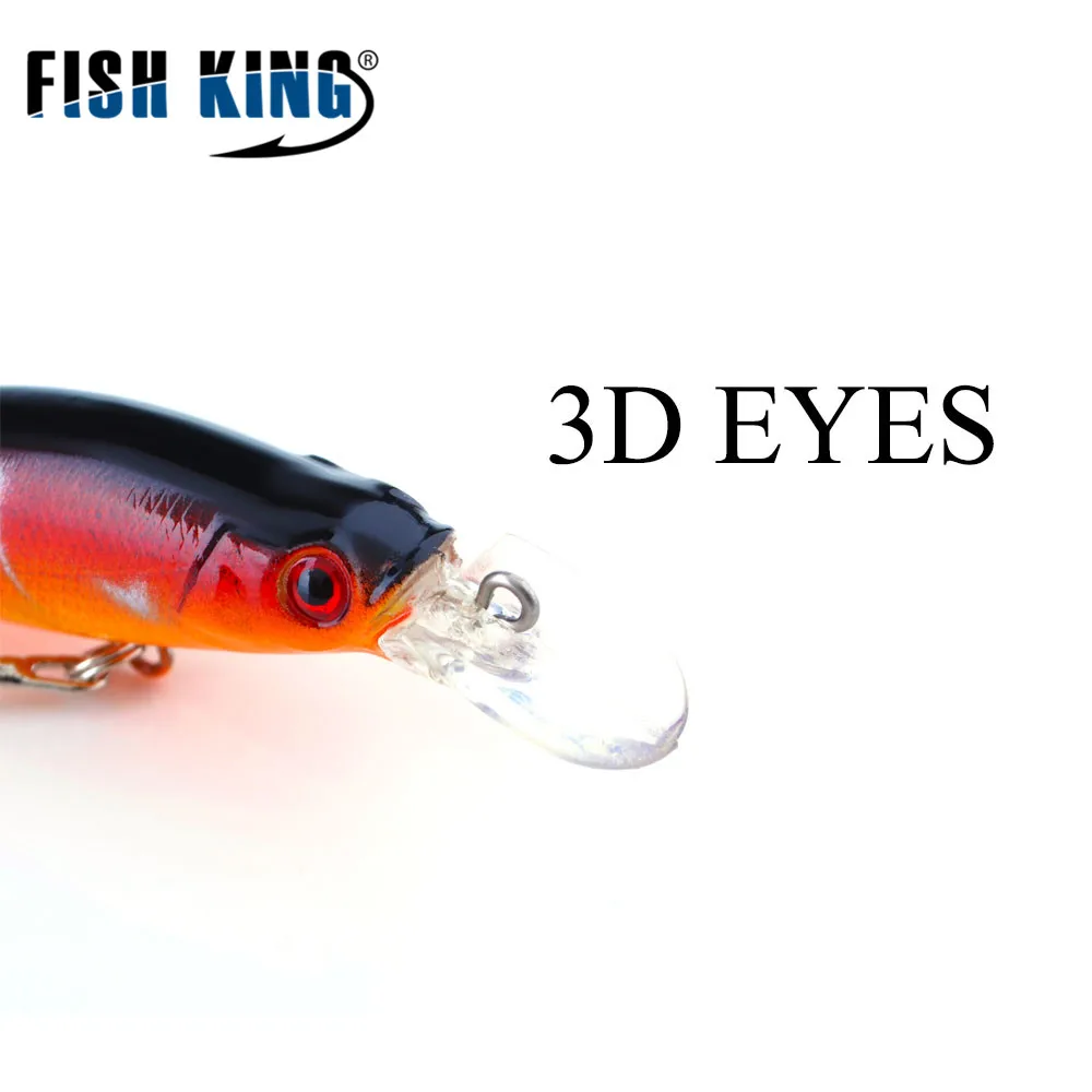 FISH KING блесна горячая модель рыболовные приманки жесткая приманка 5 цветов на