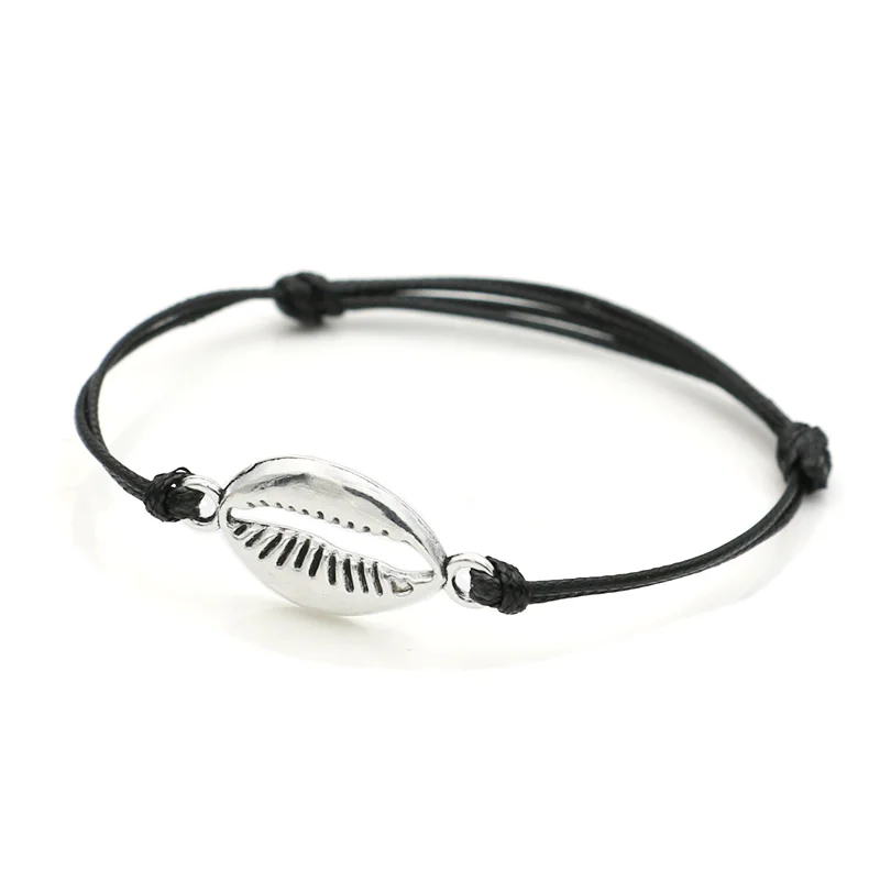 

JAKONGO Braided Black Rope Fatima Hand Bracelets for Women and Man Handmade Weave Adjustable Vintage Bracelet