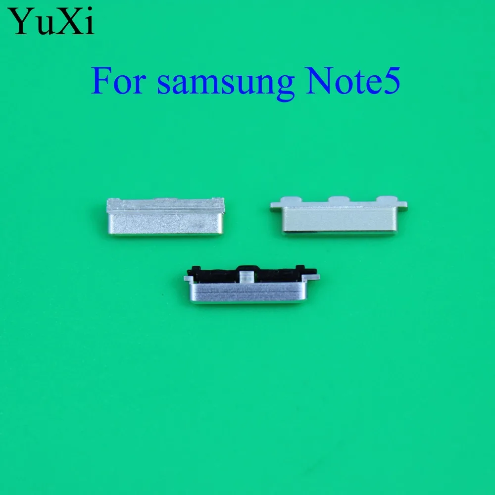 YuXi OEM боковые кнопки питания и громкости для Samsung Galaxy Note 5 Кнопка
