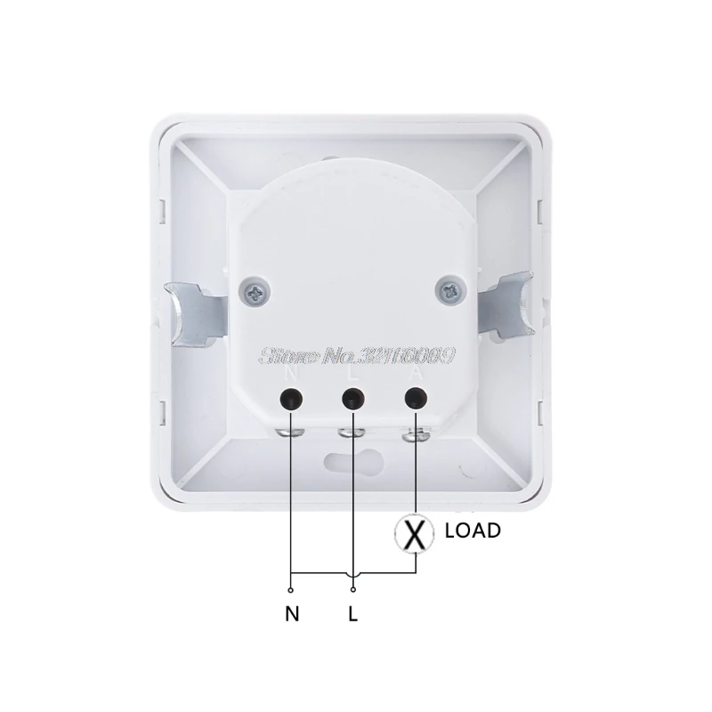 OOTDTY 220-240 В AC настенный 9 м автоматический PIR инфракрасный светодиодный датчик движения переключатель Sep29 и Прямая поставка