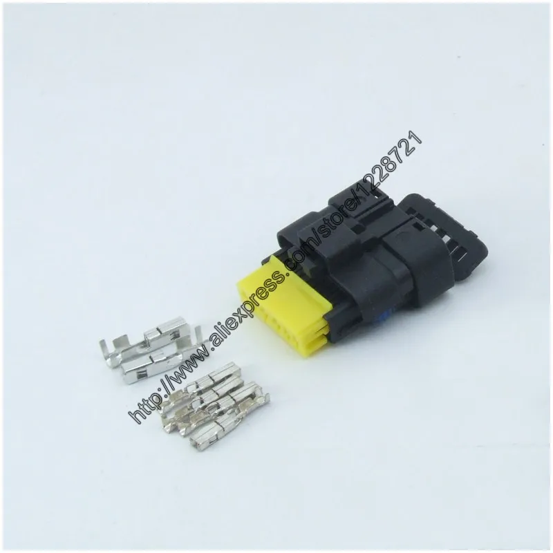 

10Kit/lot 6Pin 211PC069S0049 female FO Turn Light Plug FO Lamp Socket FCI Car Sensor waterproof Connector For Auto Truck
