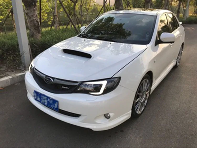AKD автомобильный Стайлинг Головной фонарь для Subaru WRX фара 2005-2012 WRX светодиодный фонарь DRL Hid линзы проектора bi xenon автомобильные аксессуары