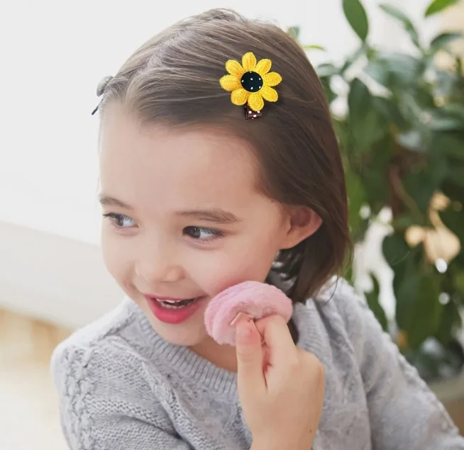 Модный Цветок sunny girl детский зажим для волос заколка в виде бантика заколки