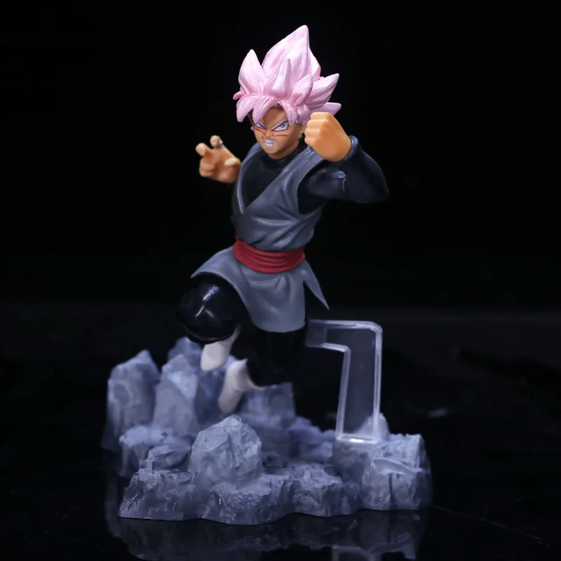 Dragon Ball Z Trunks розовый Темный Гоку Супер Saiyan Боевая версия. 3 вида стилей фигурка DBZ Goku фигурка коллекция 12 см