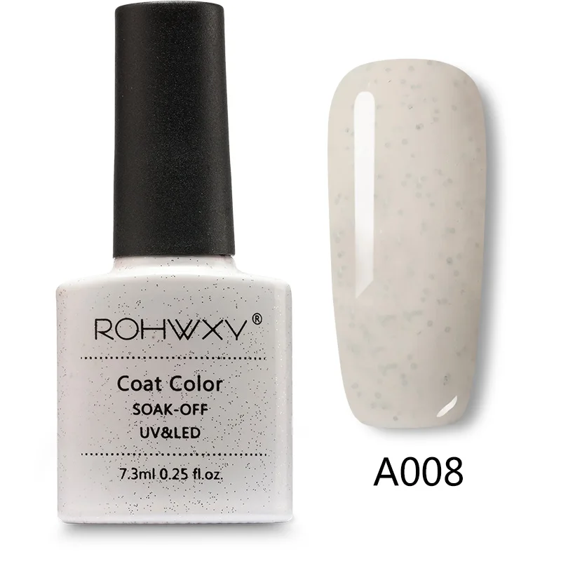 A008 ROHWXY УФ-гель для ногтей гель Топ замачиваемый гель лак Лаки лаки для ногтей Полупостоянный неоновый Lampara Uv Led Гель-краска для ногтей - Цвет: A008