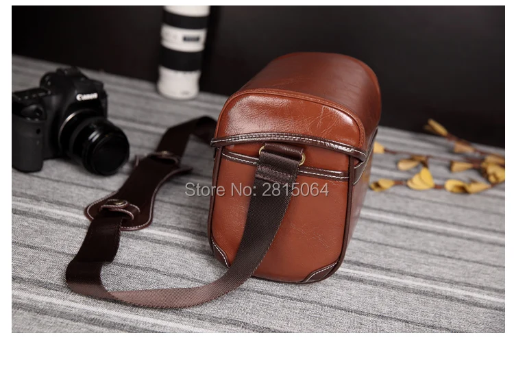 Профессиональный PU Камера Сумка для DSLR SLR Nikon Canon sony Fuji Pentax samsung W801
