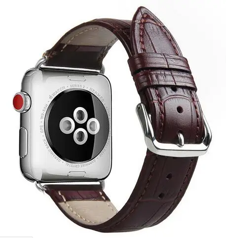 Модный браслет для Apple Watch band кожаный ремешок 42 мм 38 мм 40 мм 44 мм для iWatch ремешок серии 4 3 2 1 серия 5
