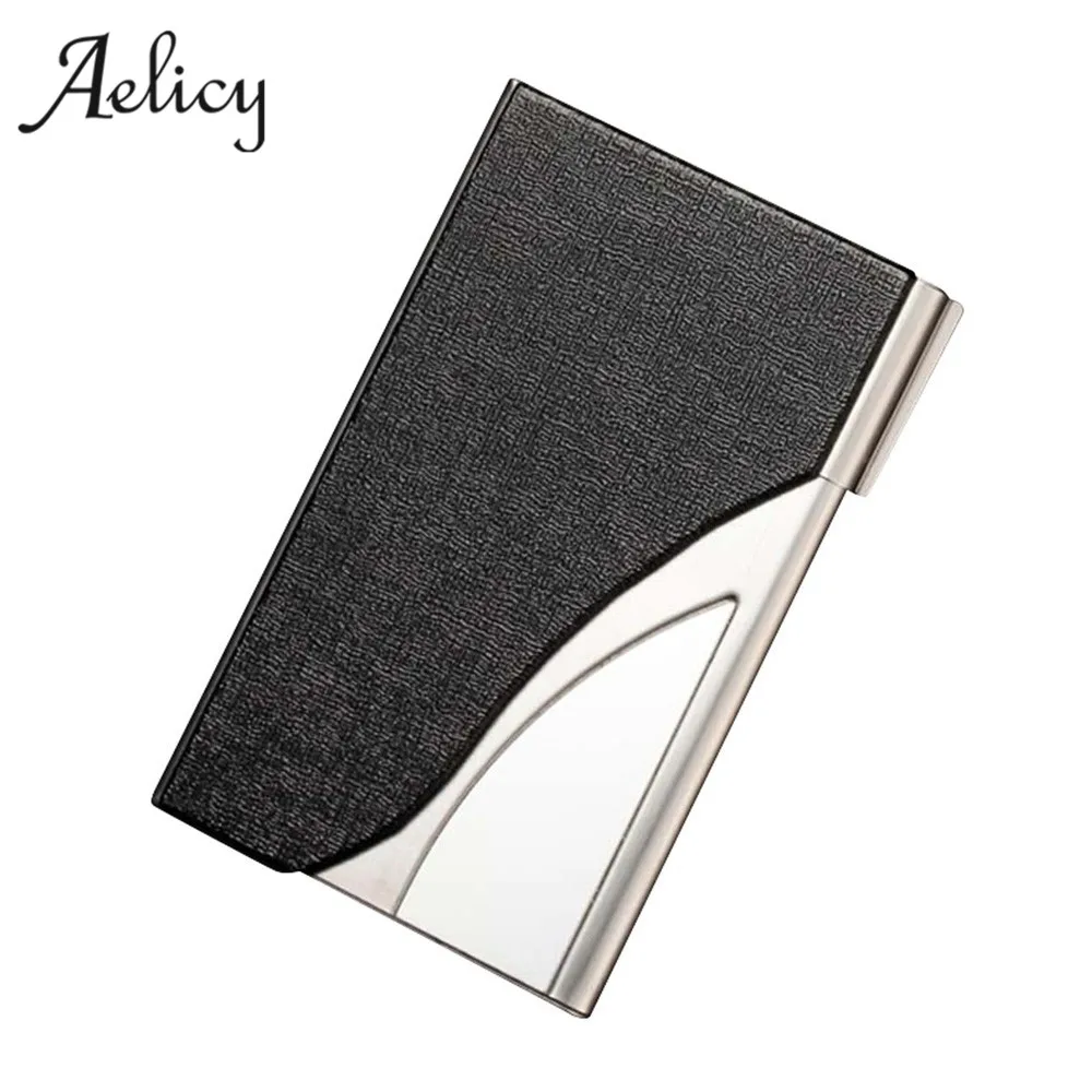 Aelicy Роскошный Модный деловой чехол для банковских карт держатель визитница
