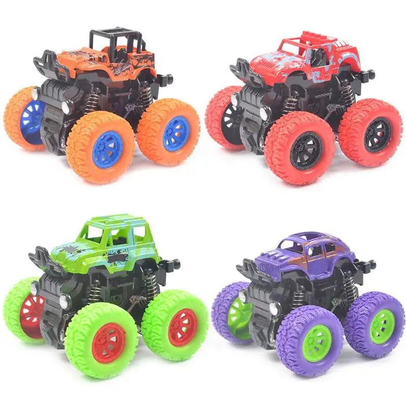 Новинка Мини-внедорожник четырехколесный привод пластиковая детская игрушка