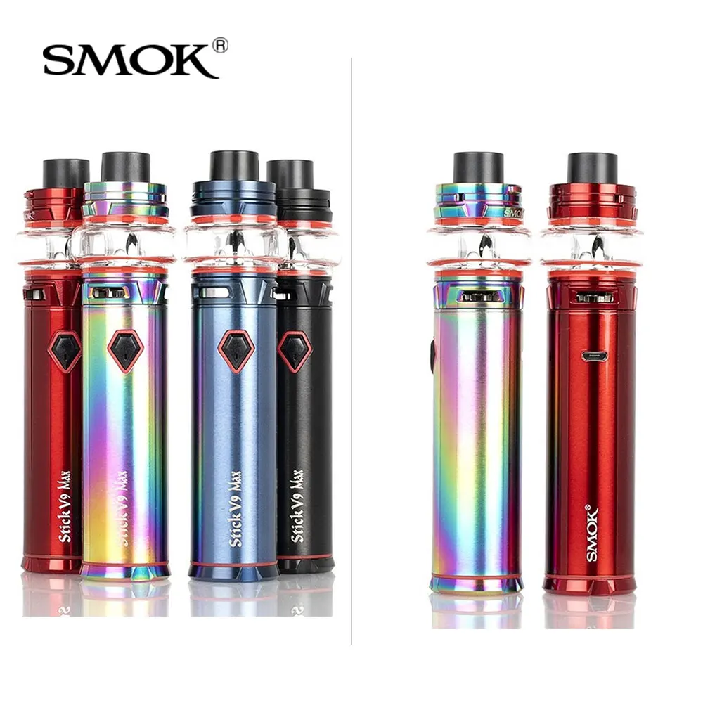Оригинальный набор SMOK Stick V9 Max аккумулятор 4000 мАч + бак 8 5 мл катушки S1/S2