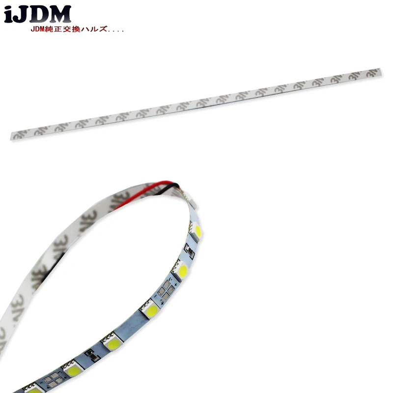 IJDM18-SMD-5050 T10 W5W) Светодиодная лента с usb-питанием для багажник автомобиля багажном отделении или внутреннее освещение, Ice Blue/6000 К ксенон белый/синий, 12V
