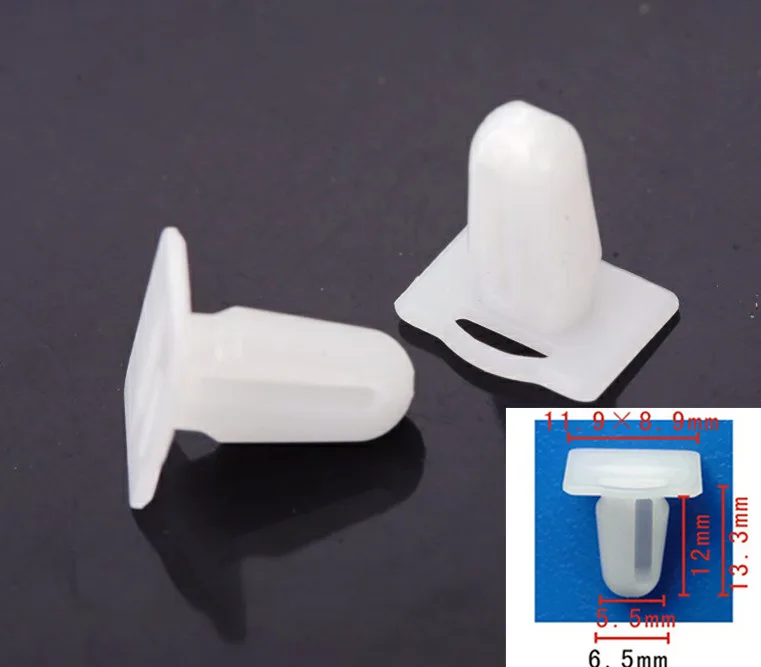 

500x OEM Door Sill Covering Trim Moulding Clips Door Sill Kick Plate Strip Clips Retainer Fit For BMW M3 M5 E30 E39 E46 Z3 Z4