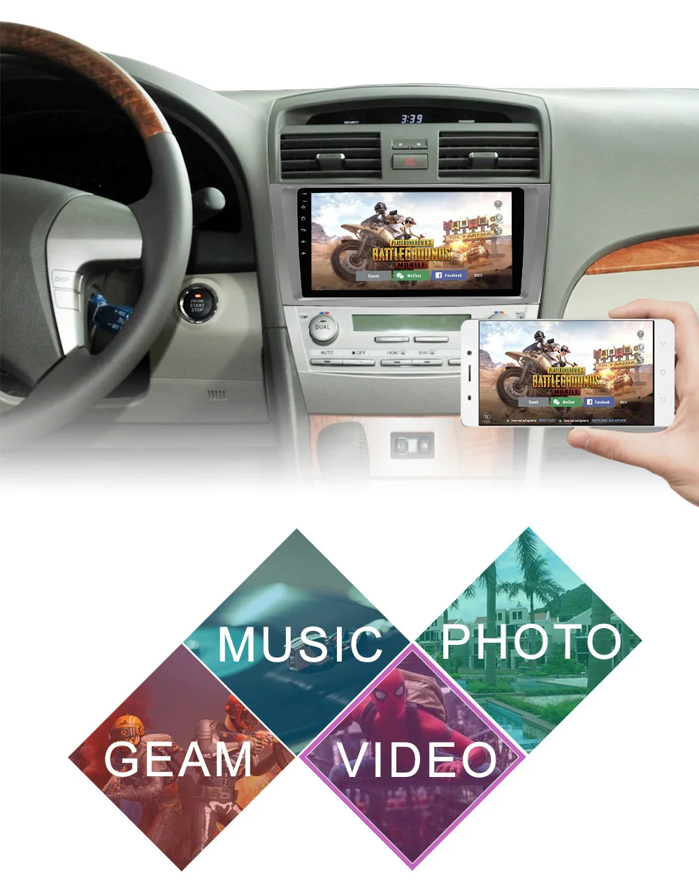 Android 9,1 авто мультимедиа для Toyota Camry 40 50 2007-2011 Автомобильный Радио Видео плеер Navi gps 2din 2 din Wifi USB 50