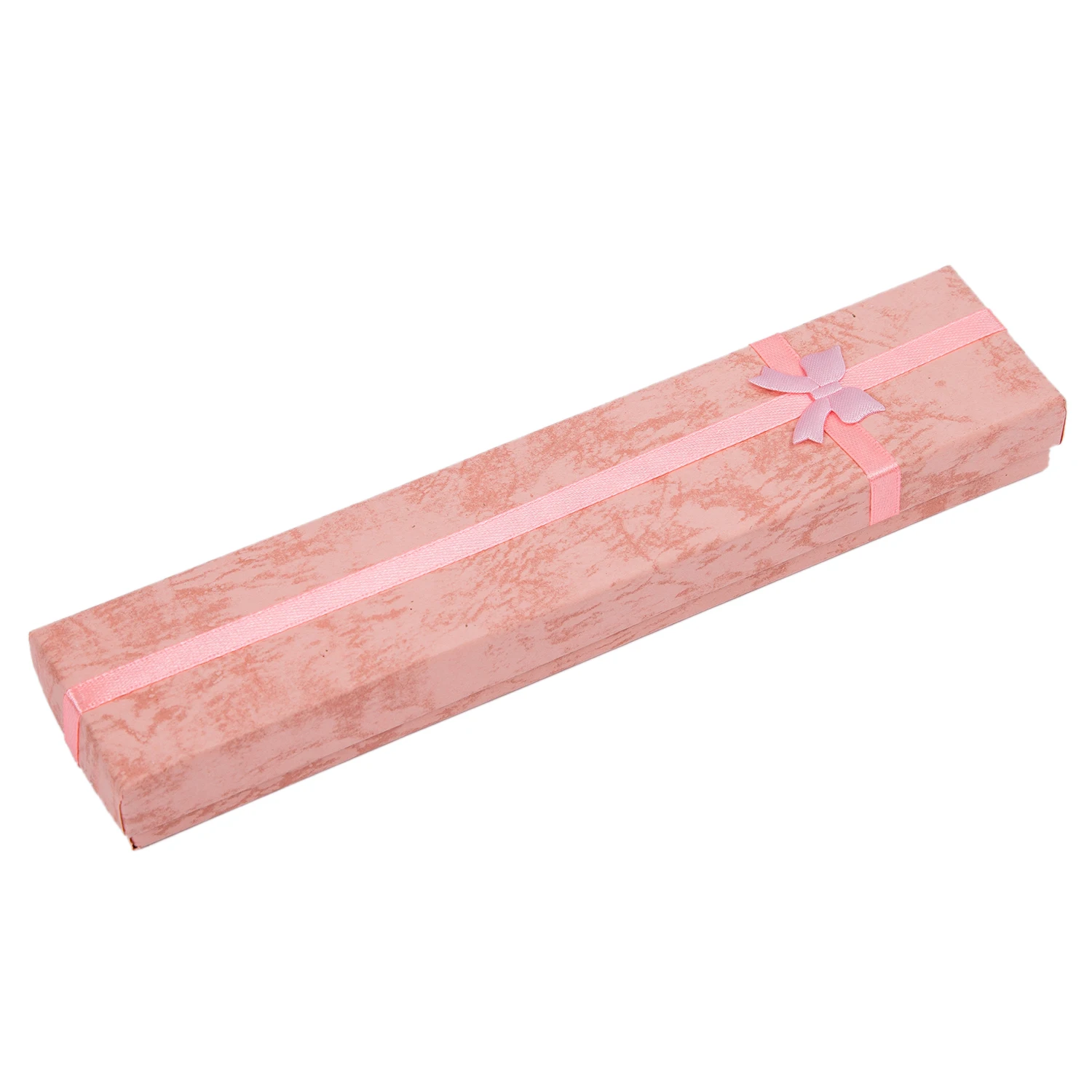 

12 x Pink Long Luxury Card Gift Boxes Watch Display Box For Pendant