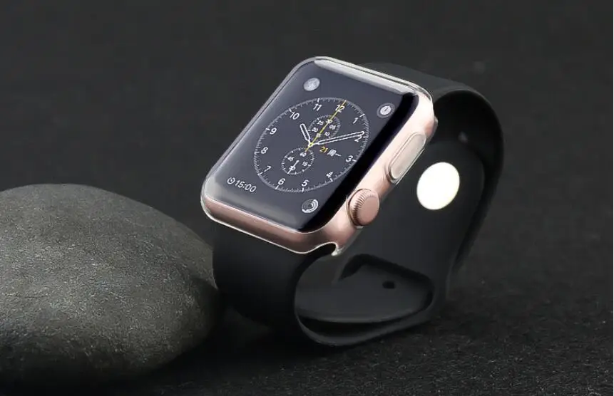 100 шт аксессуары для часов Apple Защитная пленка для часов TPU чехол все вокруг защитный 0,3 мм Ультратонкий чехол для iWatch 3 2 1