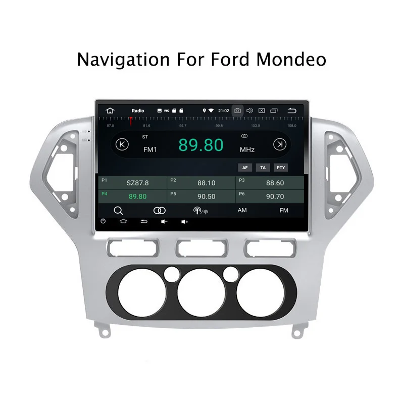 10 1 &quot4 г оперативная память 32 Встроенная Octa Core Android 8 0 автомобиль DVD gps для Ford Mondeo 2007