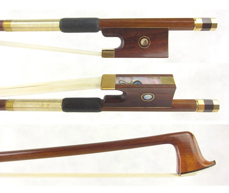 Бесплатная доставка! Золотистый сплав настраиваемый бант для скрипки PERNAMBUCO со