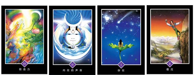 Новые карты Osho Таро 78 шт. Заводские высококачественные с красочной коробкой