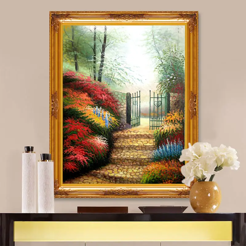 Художественная распродажа картина маслом с ручной росписью Томас кинкадд копия