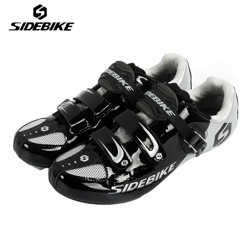 Ботинки для велоспорта SIDEBIKE мужские ПУ и сетчатые дышащие спортивная обувь с