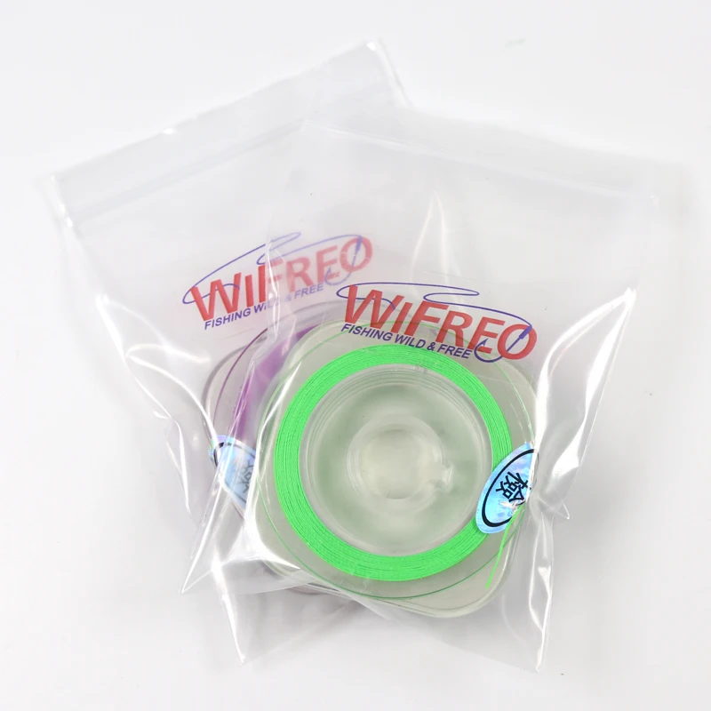 Wifreo 50 м/катушка 200D яркого цвета, оберточная удочка, хлопковая нить для Baitcast/Fly, удочка, строительный стержень, ремонтная линия