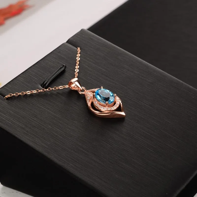 Бренд Red Trees хорошее ювелирное изделие ожерелье и подвеска из стерлингового