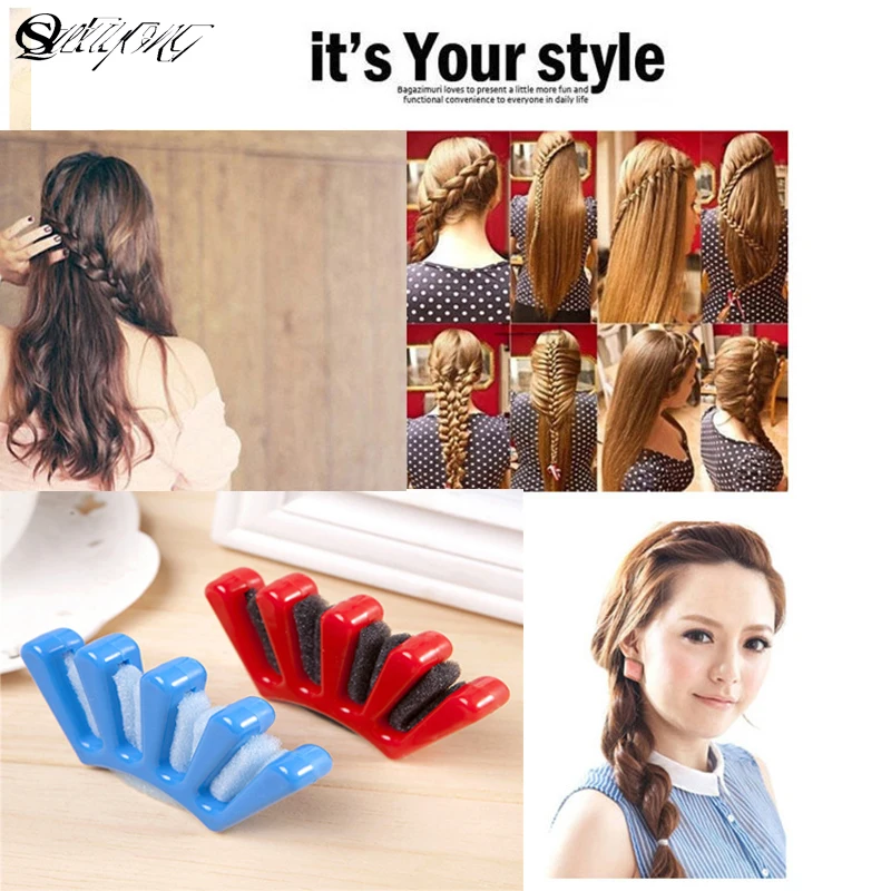 Новинка 2017 года ролик для укладки волос инструменты Плетение кос плетельной