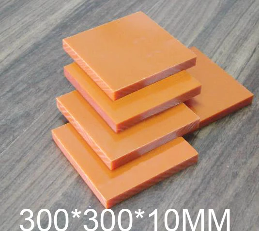 Лист бакелита толщиной 10 мм фенольный ламинат плита из фенольной смолы 300*300*10