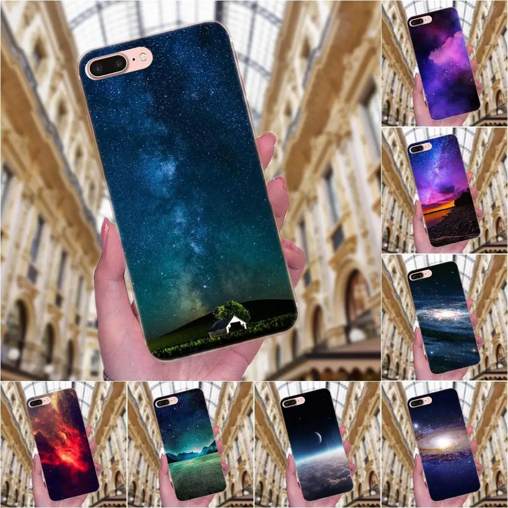 Space Planet Blue Interstellar Pattern For Sony Xperia Z Z1 Z2 Z3 Z4 Z5 compact Mini M2 M4 M5 T3 E3 E5 XA XA1 XZ Premium | Мобильные