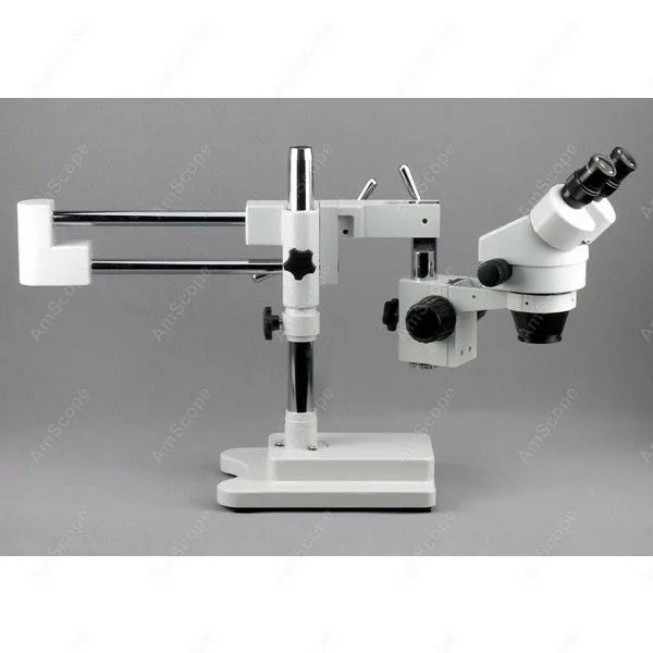Бинокулярный стерео бум микроскоп AmScope поставки 7X 90X бинокулярный + кольцевой