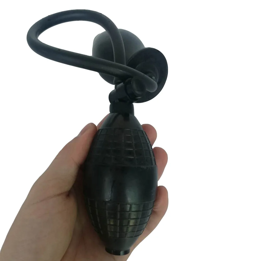 Sex Shop Soft Inflatable Anal Plug Expandable Rubber Butt With Pump Dilator Dildo Prostate Massage Toys For Couple | Красота и