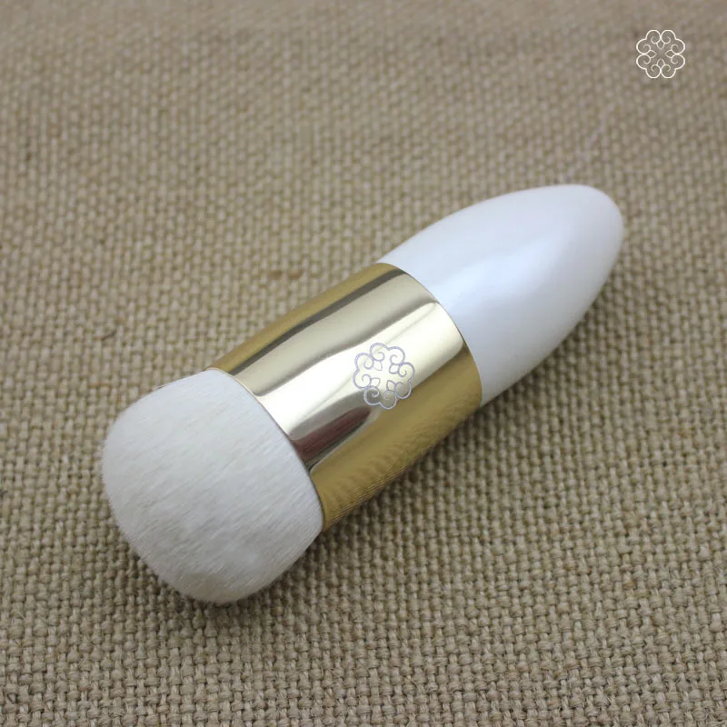 Профессиональные кисти для макияжа ручной работы HB02 мягкая кисть из козьей