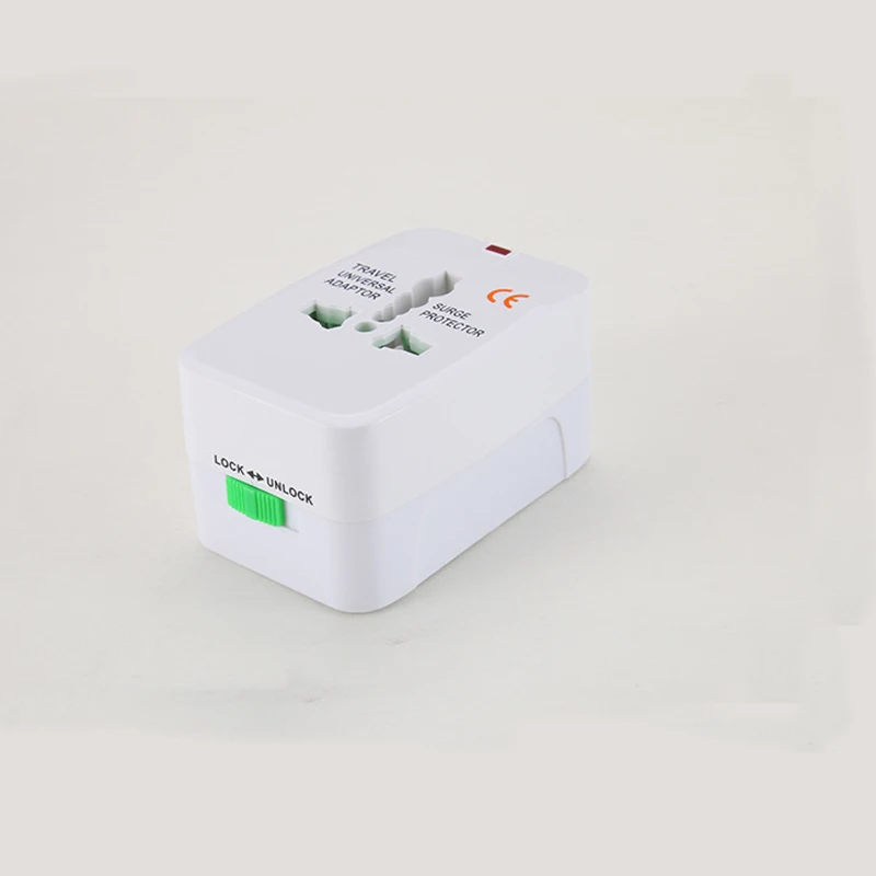 Новый Универсальный переходник с международной вилкой 2 USB порта адаптер питания