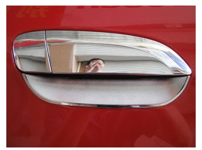 For Honda Fit Jazz Chrome Door Handle Covers Trim Set of 4Pcs 2001-2013 Car Accessories Stickers Styling | Автомобили и мотоциклы