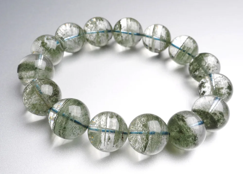 Прямая поставка 14 мм настоящий натуральный хлорит корнуопийный зеленый