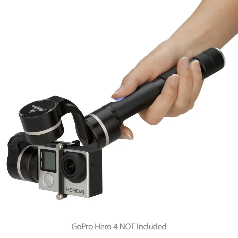 Feiyu FY G4 3 осевой ручной карданный стабилизатор устойчивый для GoPro Hero 4 + золотой|for