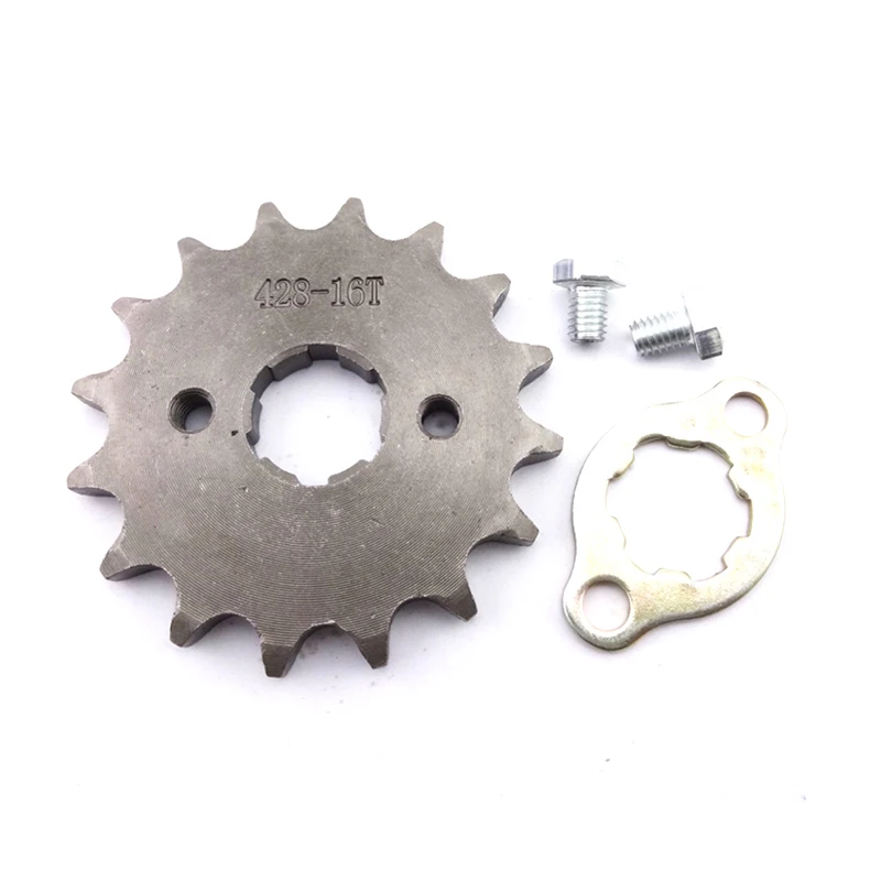XLSION Aftermarket 428 16 Зуб 20 мм передняя Звездочка для двигателя Lifan YX Loncin Zongshen Orion Apollo Pit Dirt