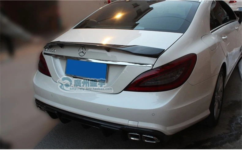 Спойлер из углеродного волокна для Mercedes Benz CLS Class W218 CLS63 CLS260 CLS300 CLS400 2013 2017