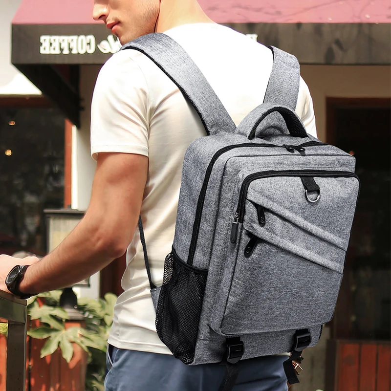 

Backpack Student College Canvas Backpack Men Mochila Quality Brand Laptop Bag School Backpack