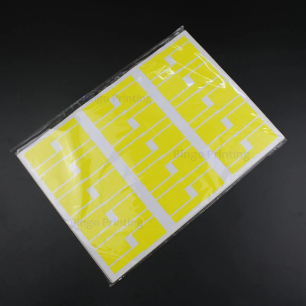 Стикеры для сетевых кабелей A4 84x26 мм 900 шт.|a4 sticker|a4 laminateda4 ring |