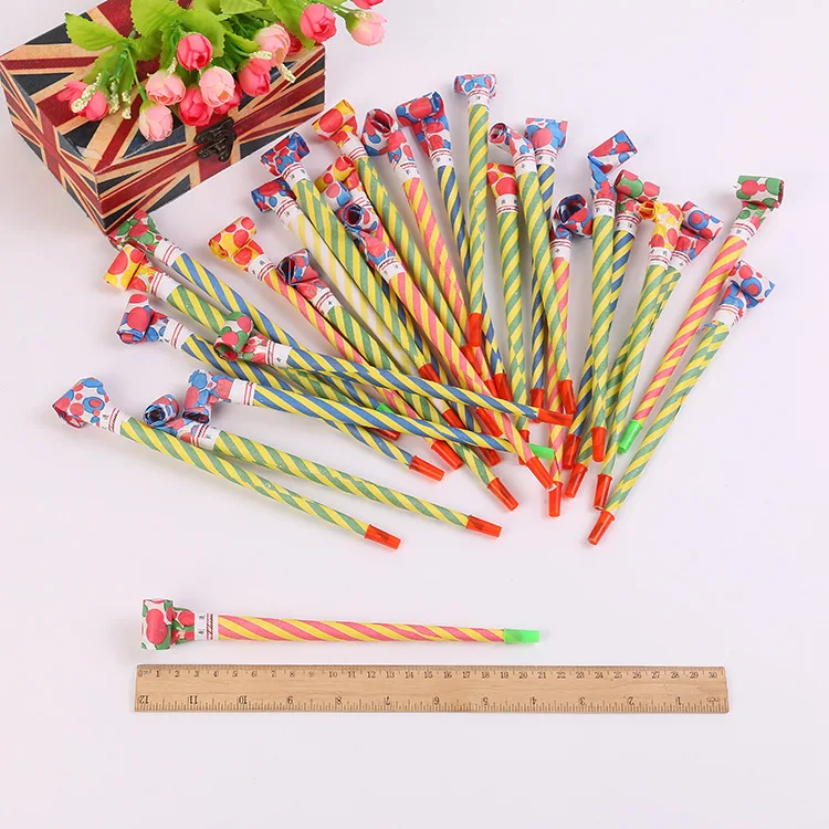 

3000pcs Blowout Kids Birthday Party Supplies Dots Whistle Colorful Blowing Dragon Blowout Christmas decoration