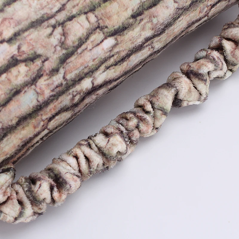 Мягкая подушка для сиденья автомобиля в форме деревянного бревна поддержки шеи