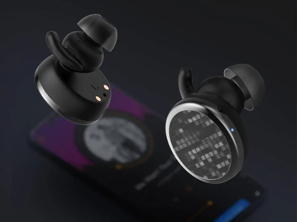 PaMu x13 настоящие Беспроводные стерео Bluetooth наушники сенсорные умные спортивные IPX5