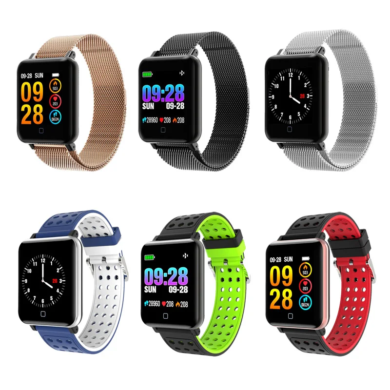 Новинка 2019 умные спортивные часы для плавания монитор артериального давления